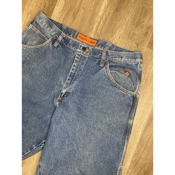 Wrangler Riggs FR Flame Resistant Jeans Mens 38x34 Straight Cat 2/2112 Work - Picture 6 of 10